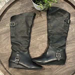 Cathy Jean leather boots size 7.5